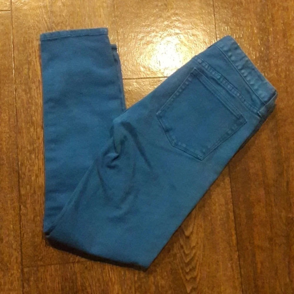 J. Crew Toothpick Skinny Ankle Denim Jeans Blue 26 - Picture 4 of 5